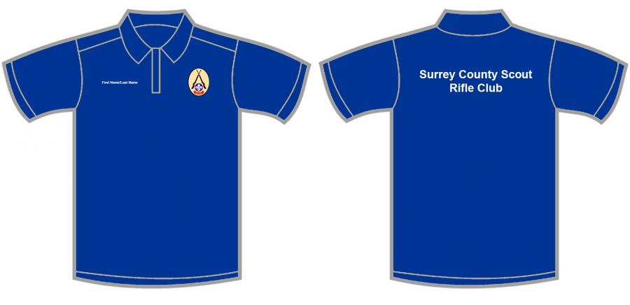 Surrey County Scout Rifle Club - Adult Polo Shirt