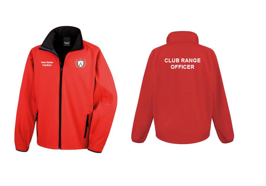 Surrey Rifle and Pistol Club - Softshell Jacket (with back print)
