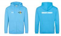 Knights Rugby - Unisex Zipped Hoodie