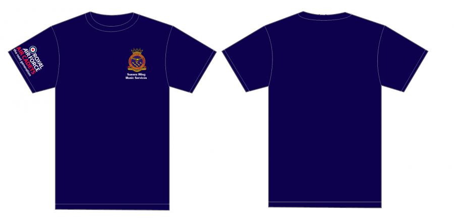Sussex Wing ATC Music Services T-Shirt
