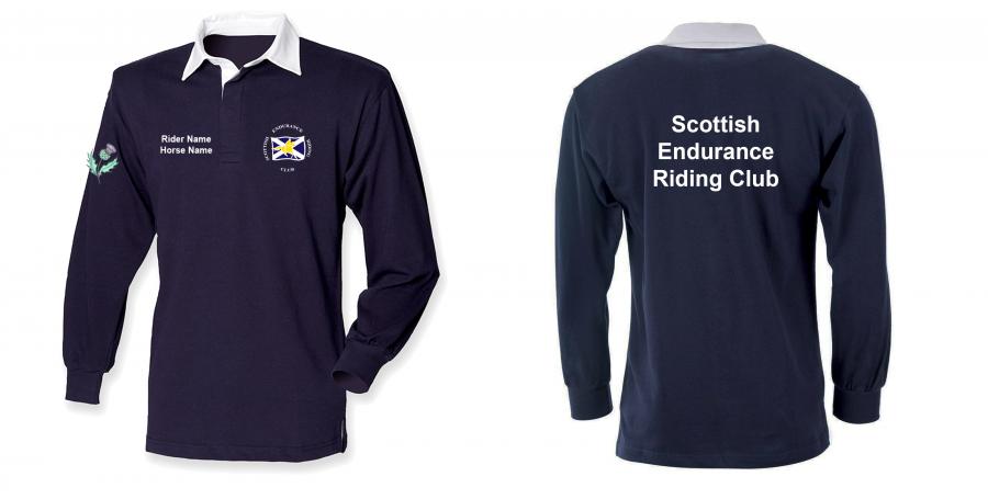 SERC Long Sleeve Rugby Shirt - Unisex - Printed Back