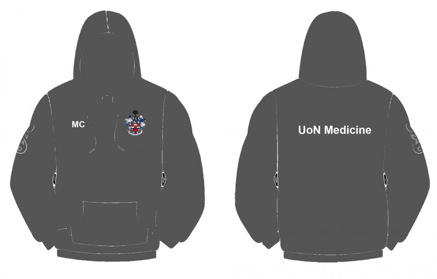 UNAD Zipped Hoody - UoN Medicine