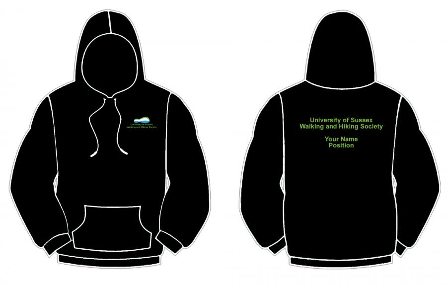 Sussex Walking and Hiking Society Hoodie - Zipped