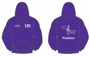 Sussex Concert Band Pullover Hoody