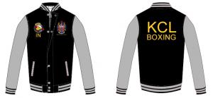 KCL Boxing Varsity Jacket - printed back