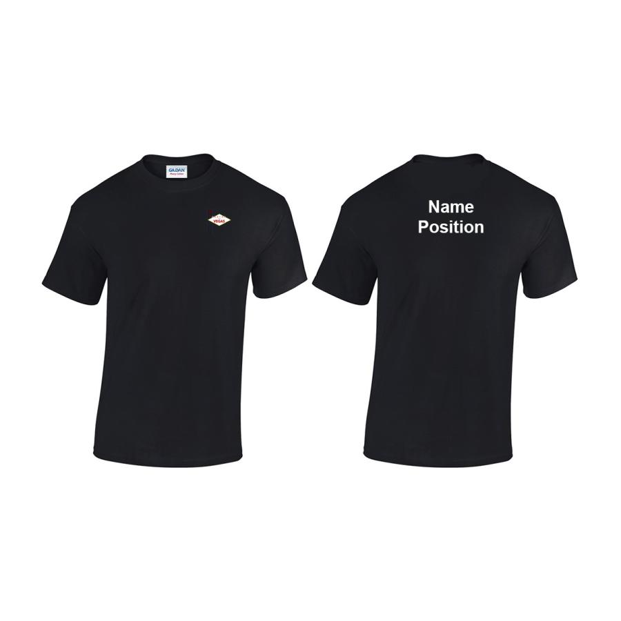 SMUTS Waking up in Vegas - T-Shirt (small logo)