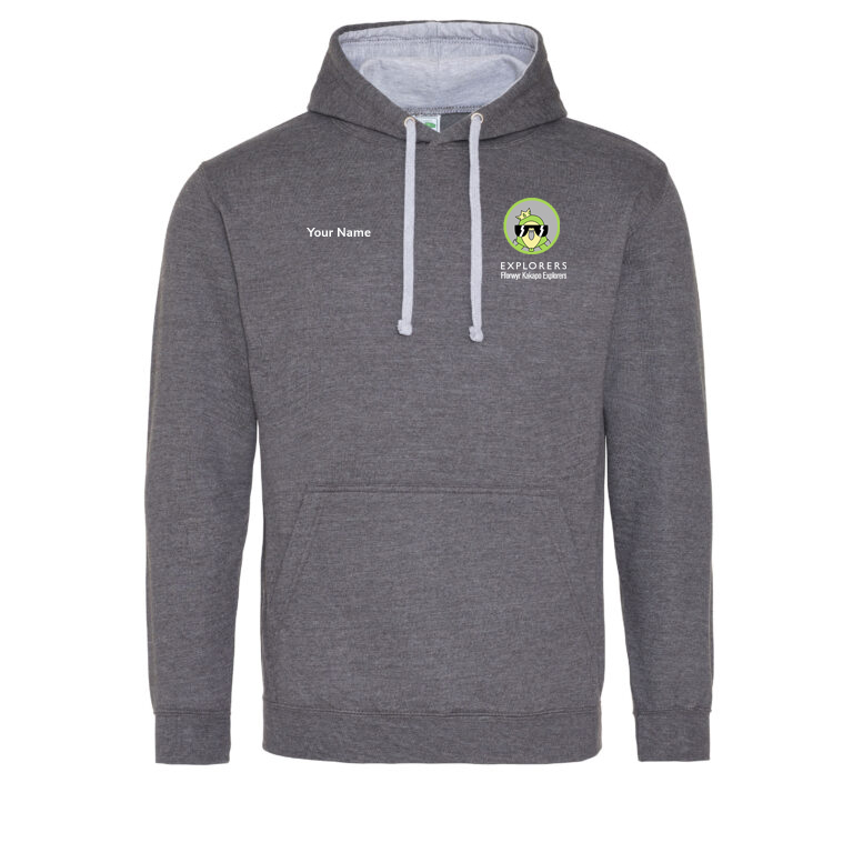 Kākāpō Explorers - Two-Tone Pullover Hoodie