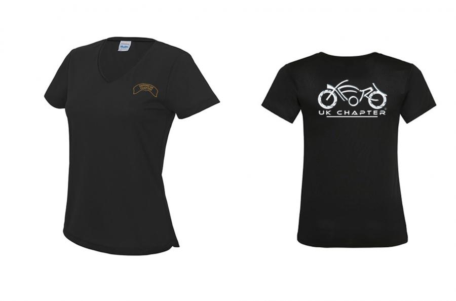 Oxford Harley Davidson - Ladies V-Neck T-shirt