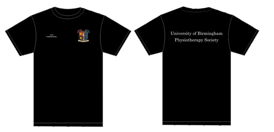 UoB PhysioSoc - Short Sleeve T-shirt