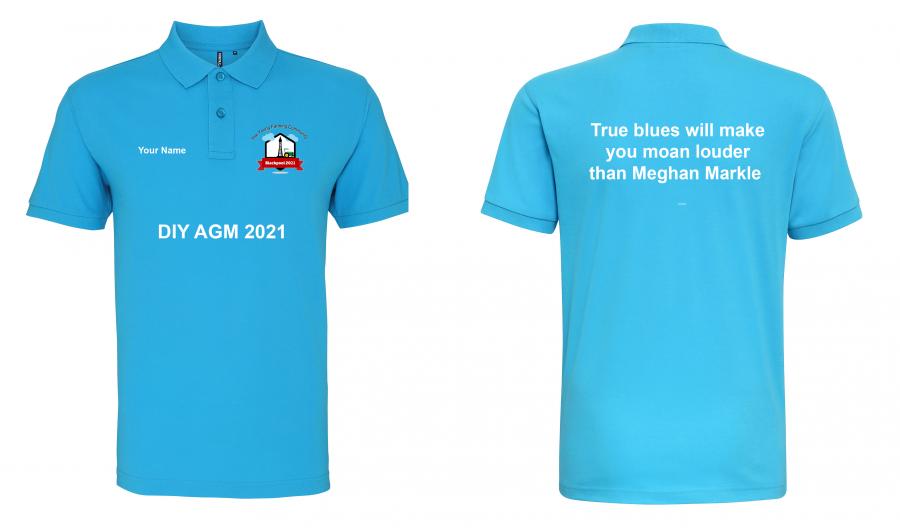 Blackpool AGM - Unisex 'Meghan Markle' Slogan Polo