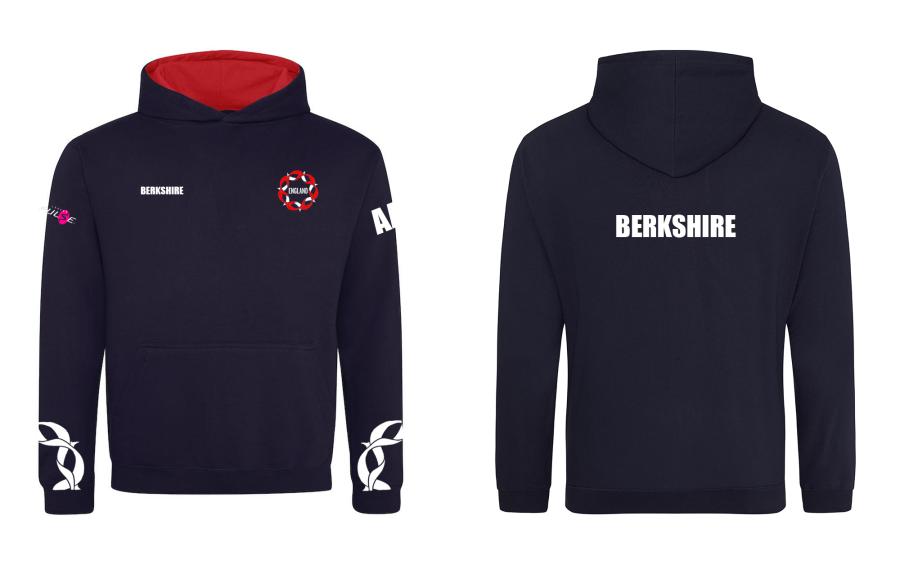 Berkshire Netball Pullover Hoody - Child Sizing