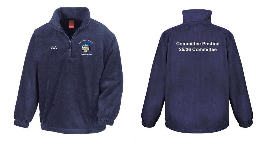 Southampton Games Society - Committee 1/4 Zip Fleece