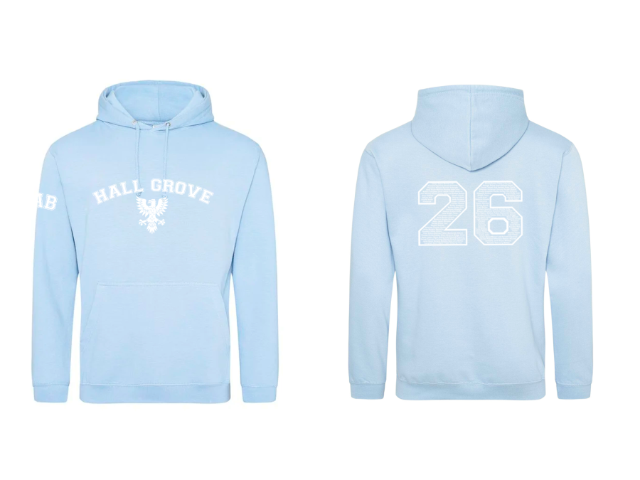 Hall Grove Year 6 - Adult Sizing Sky Blue