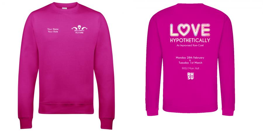 RHUL Players Love Hypothetically Sweatshirt