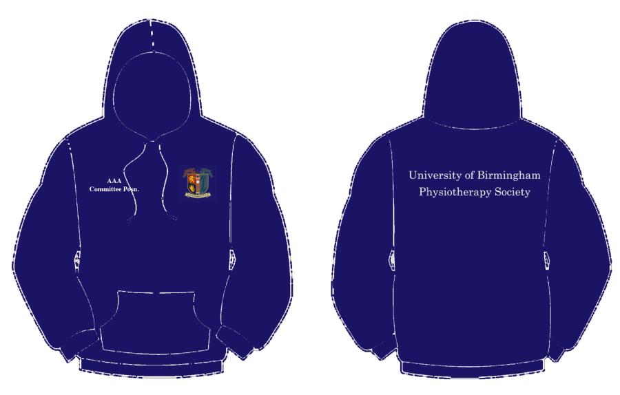 UoB PhysioSoc - Hoodie
