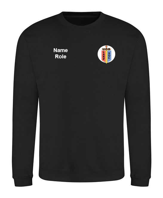 Birmingham LARP - Sweatshirt (colour logo)