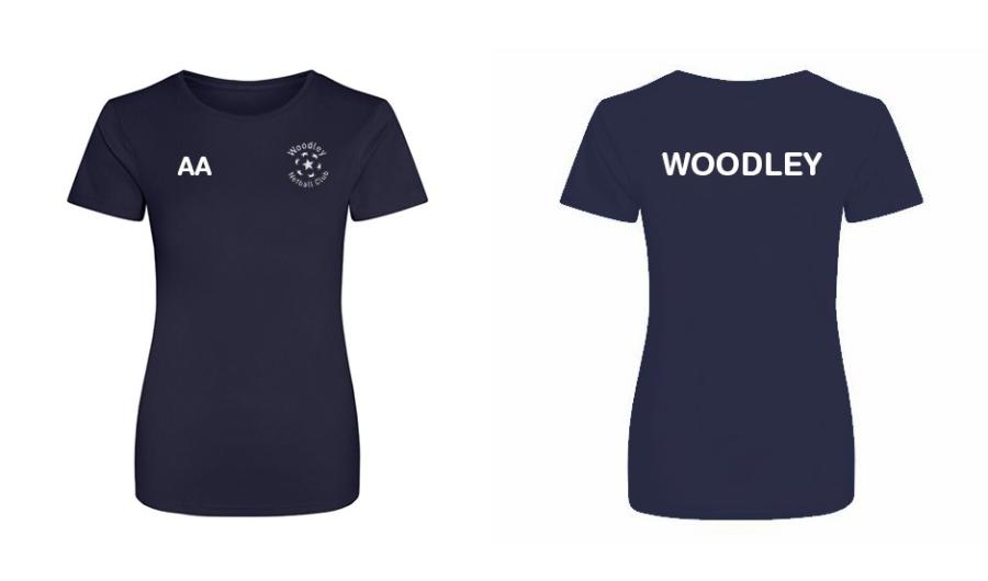 Woodley Netball Club - Senior Training Top (Ladies fit)