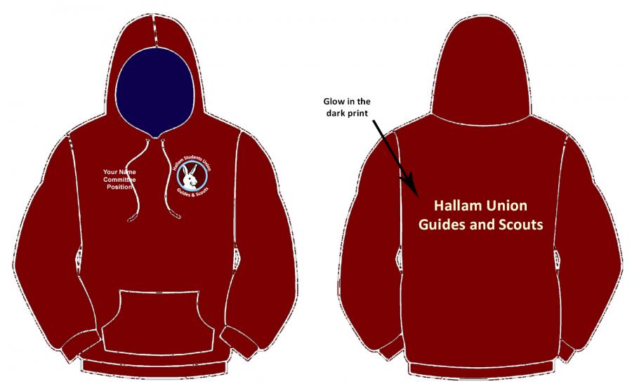 Hallam Guides & Scouts Varsity Hoody