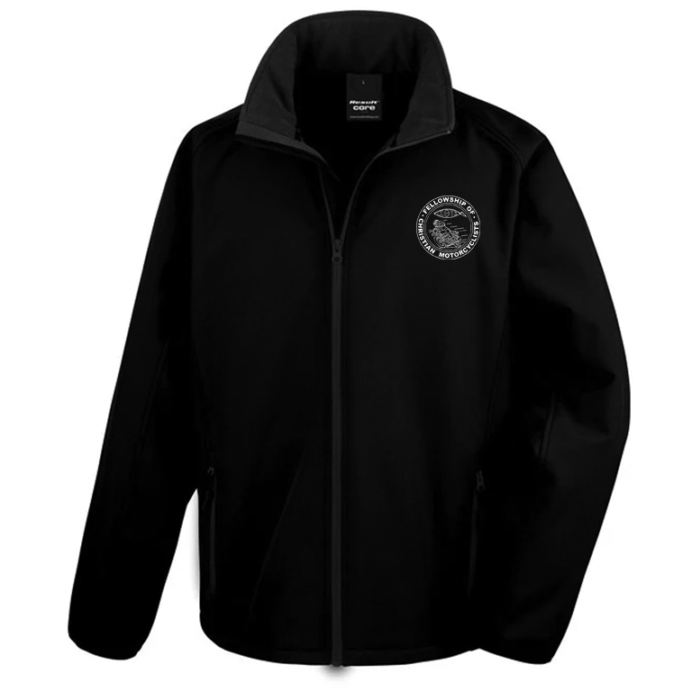 The Fellowship of Christian Motorcyclists - Ladies Softshell Jacket