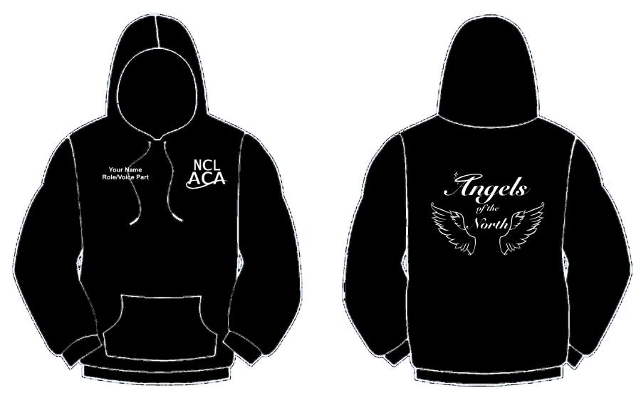 Newcastle University A Cappella Society Pullover Hoody