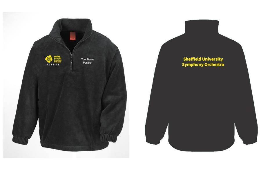 Sheffield University Symphony Orchestra - 1/4 Zip Fleece