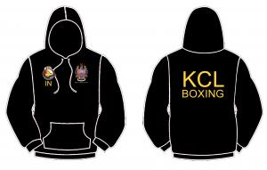 KCL Boxing Zipped Hoody - printed back