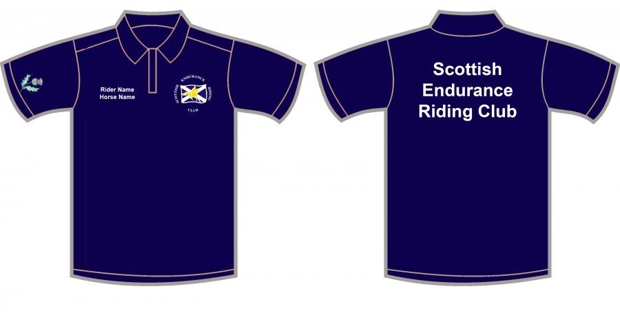 SERC Polo Shirt - Ladies - Printed Back