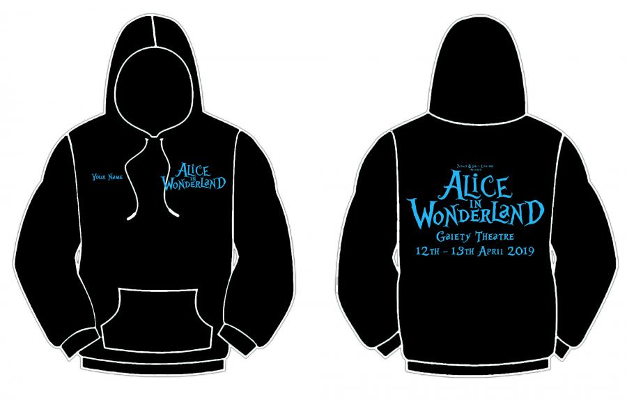 Parker & Snell Company Alice In Wonderland Hoody - Pullover Child Sizing