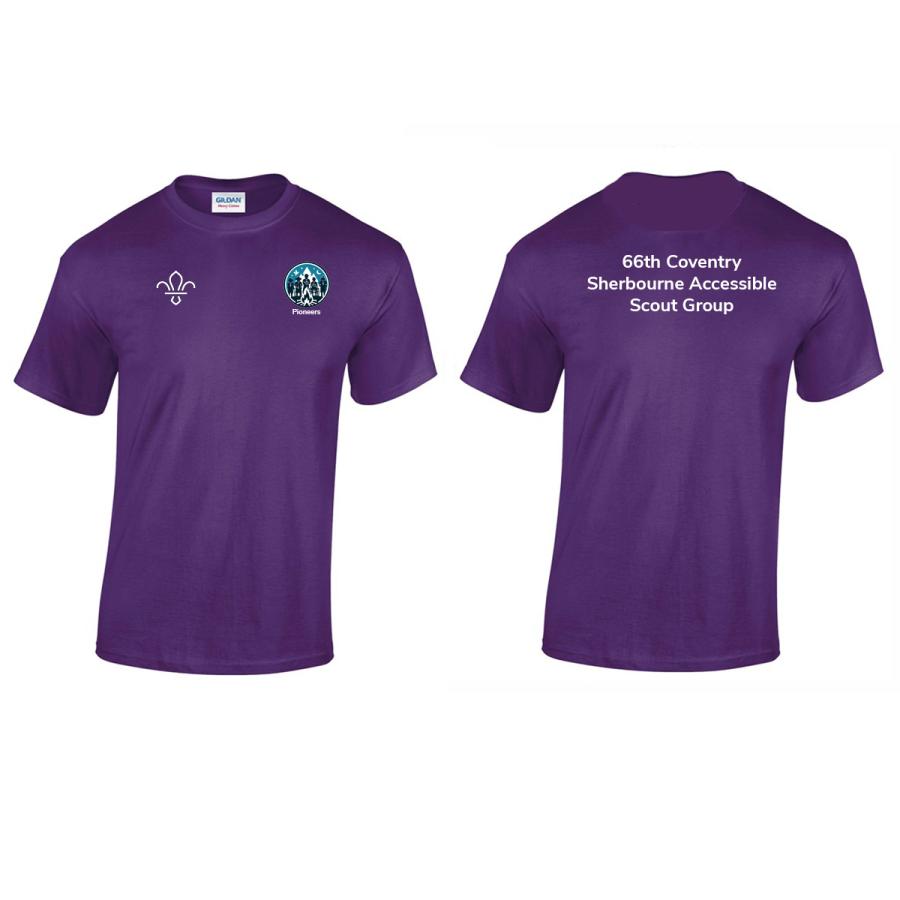 66th Coventry Sherbourne Scout Group Leaders T-Shirt- Adult Sizing