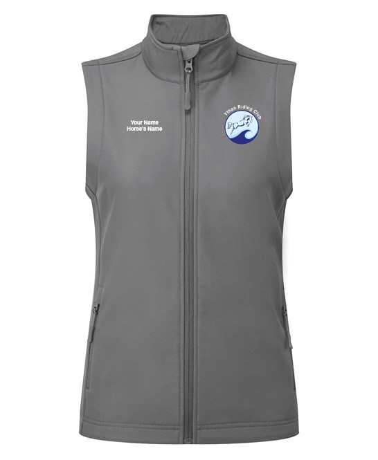 Ythan Riding Club Softshell Gilet - Ladies