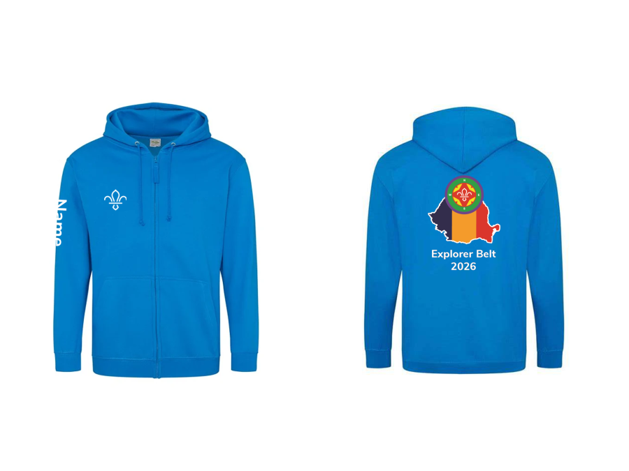 Explorer Belt - Zipped Hoody