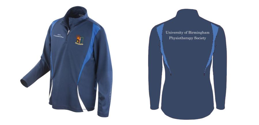 UoB PhysioSoc - Unisex Training 1/4 Zip