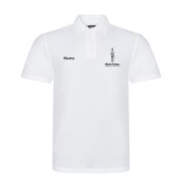 Black Prince Scouts - Ladies Polo Shirt (black embroidery)