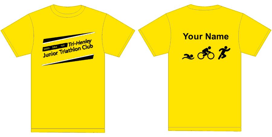 Henley Junior Tri TShirt - Child Sizing