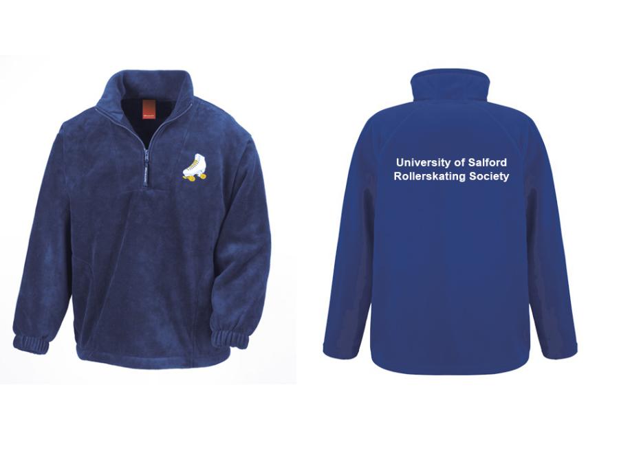 Salford University Rollerskating - 1/4 Zip Fleece