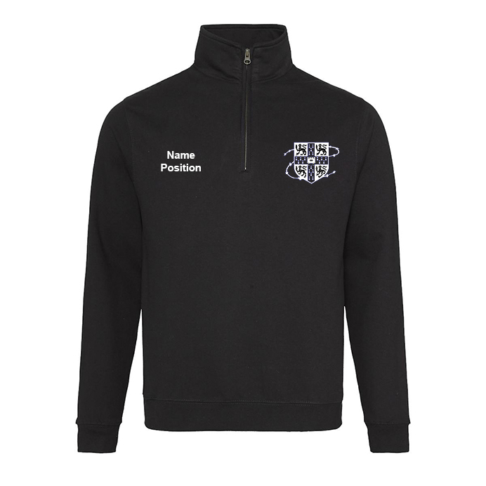 Cambridge Amnesty International - 1/4 Zip Sweatshirt