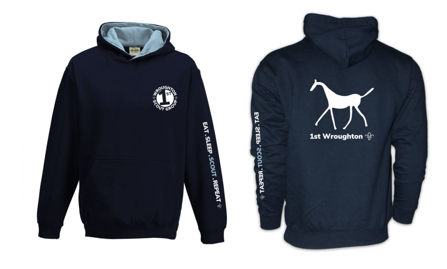 1st Wroughton Scout Group - Adults Hoodie