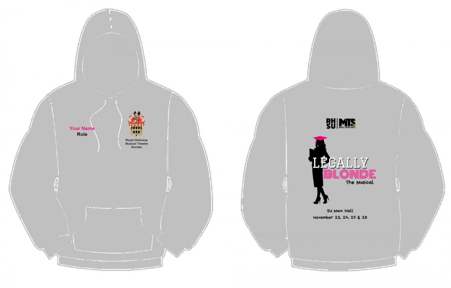 RHUL MTS Legally Blonde Pullover Hoody