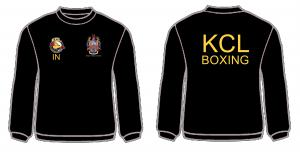 KCL Boxing Sweatshirt - embroidered back