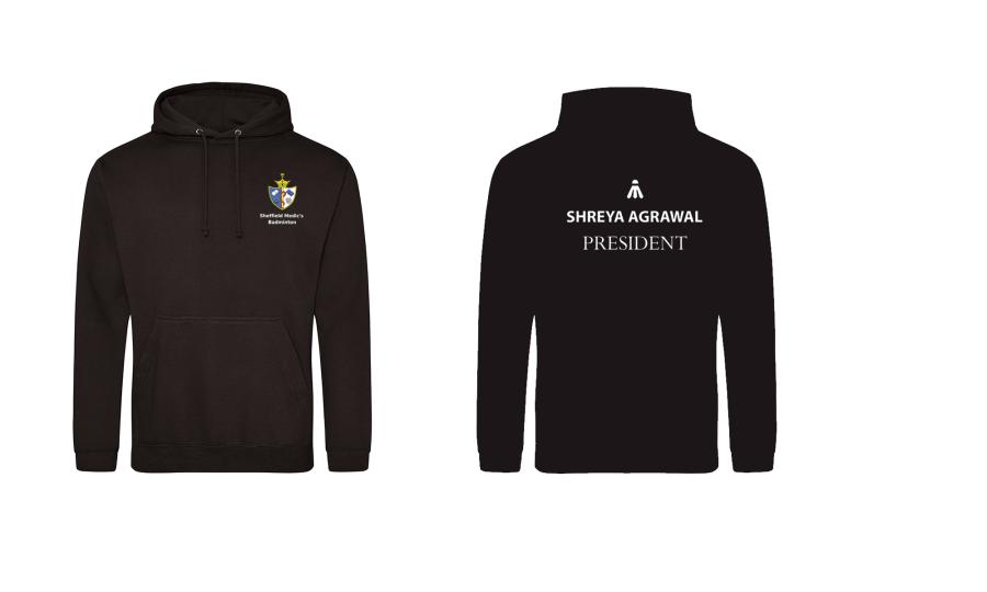 Sheffield University Medics Badminton Club - Ladies Hoodie