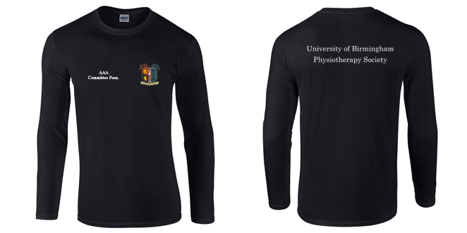 UoB PhysioSoc - Long Sleeve T-Shirt