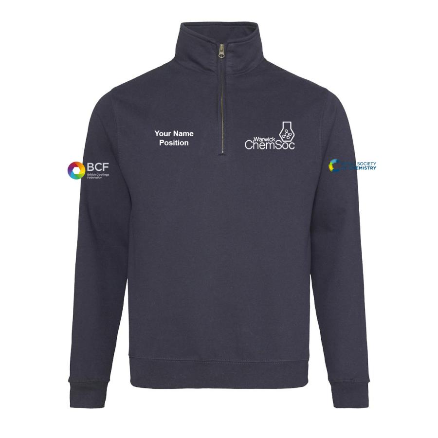 Warwick ChemSoc - Quarter Zip Sweatshirt
